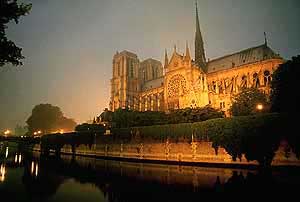 Parisian Mother of God Notre-Dame Cathedral